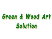 Logo Green & Wood Art Solution