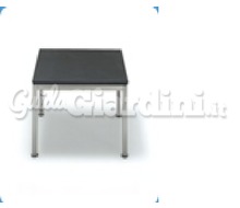 Tavolino Quadrato Con Struttura In Acciaio E Piano In Ardesia Catalogo ~ ' ' ~ project.pro_name