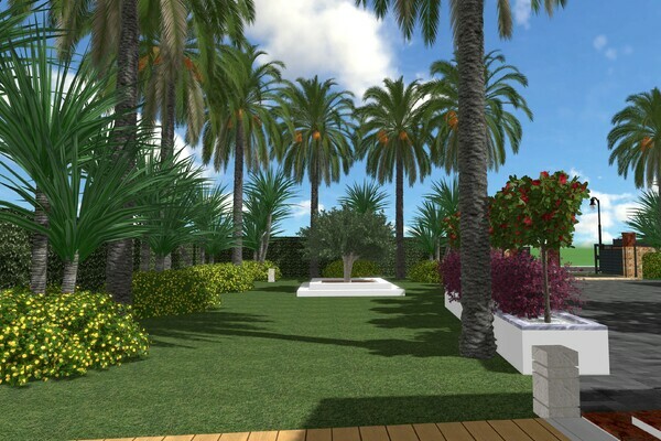 progettazione  giardino e realizzazione