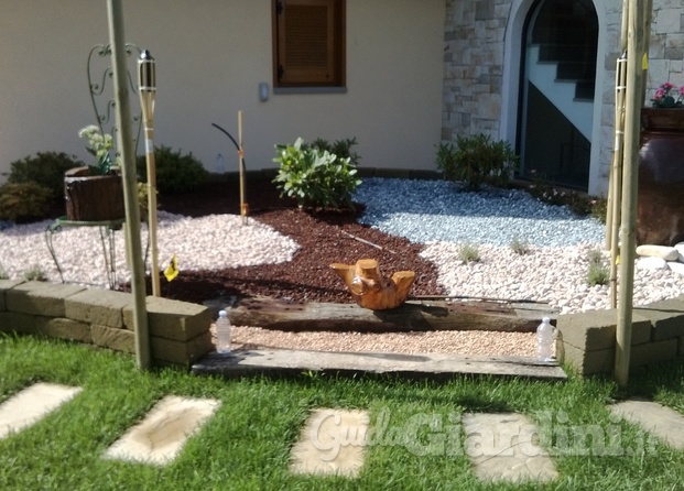 Realizzazione giardino privato