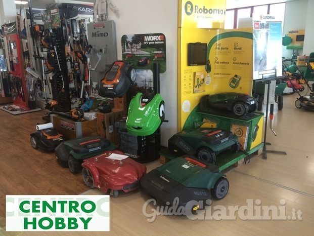 Sezione robot da giardino Robomow, Honda, Viking & Worx