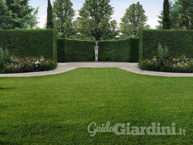 Immagine giardino villa dopo il nostro progetto