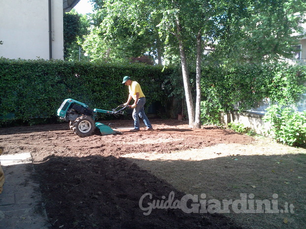 Rifacimento di un giardino 