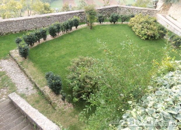 il giardino dall'alto