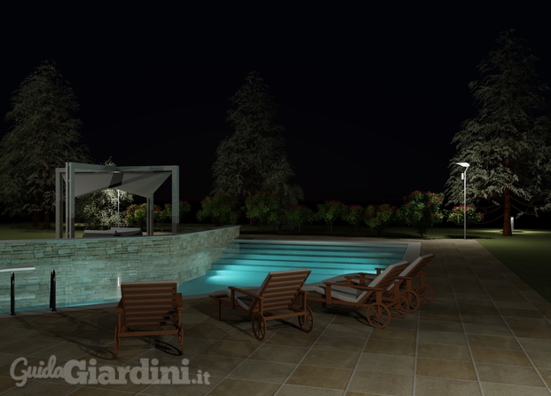 Render - Studio piscina