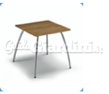 Tavolino Quadrato In Multistrato Di Teak E Acciaio Inox - 2 Catalogo ~ ' ' ~ project.pro_name