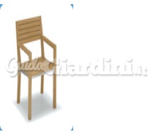 Sedia In Acciaio Inox Con Braccioli In Teak - Tolda Catalogo ~ ' ' ~ project.pro_name