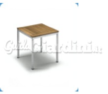 Tavolino Quadrato Con Struttura In Acciaio - Altura Catalogo ~ ' ' ~ project.pro_name